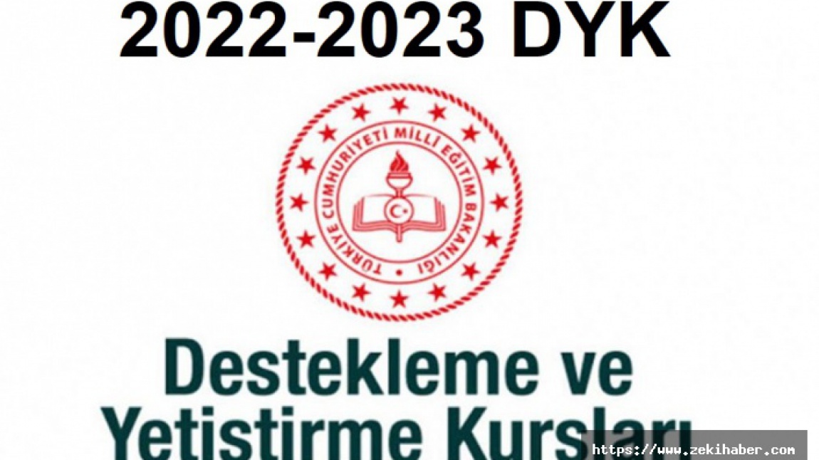 2022-2023 YILI DYK E KURS BAŞVURULARI